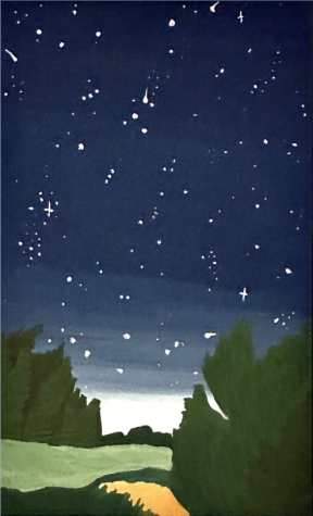 Stargazing in Santa Fe by Audrey Brown, grade 11