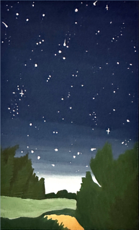 "Stargazing in Santa Fe" by Audrey Brown, grade 11