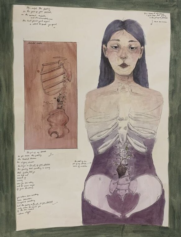 Pit in the Stomach by Hannah Long, 11th grade