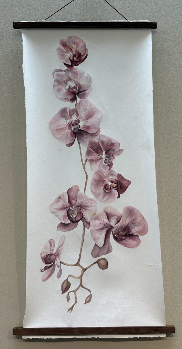 "Orchid" by Emona Ji, grade 11